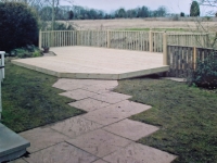 Decking with paving 2